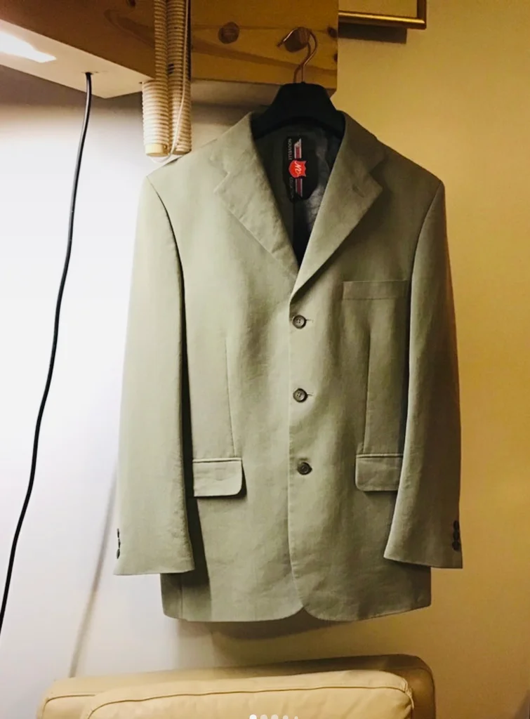 🔥-20🔥 Veste de costume Laurent Cerrer Vert Amande Neuf avec étiquette T.46 – photo 5